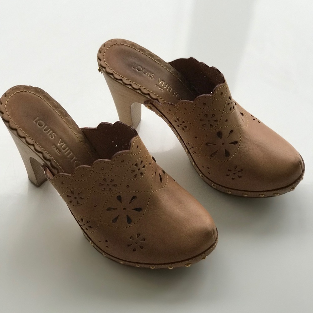 Louis Vuitton Heel Mules